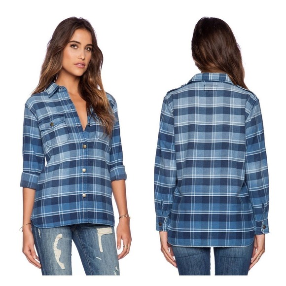 Current/Elliott The Perfect Shirt (2/medium) - Picture 2 of 8